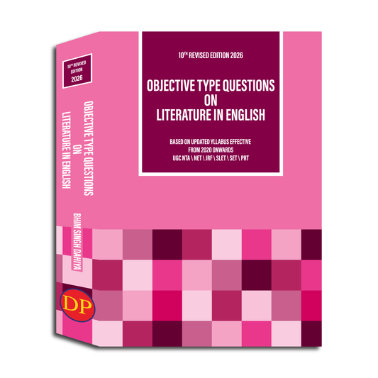 Objective Type Questions on Literature in English by Bhim Singh Dahiya