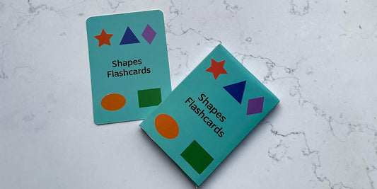 Shapes Flashcards - Early Learning Educational Flashcards for Kids (Pack of 8)