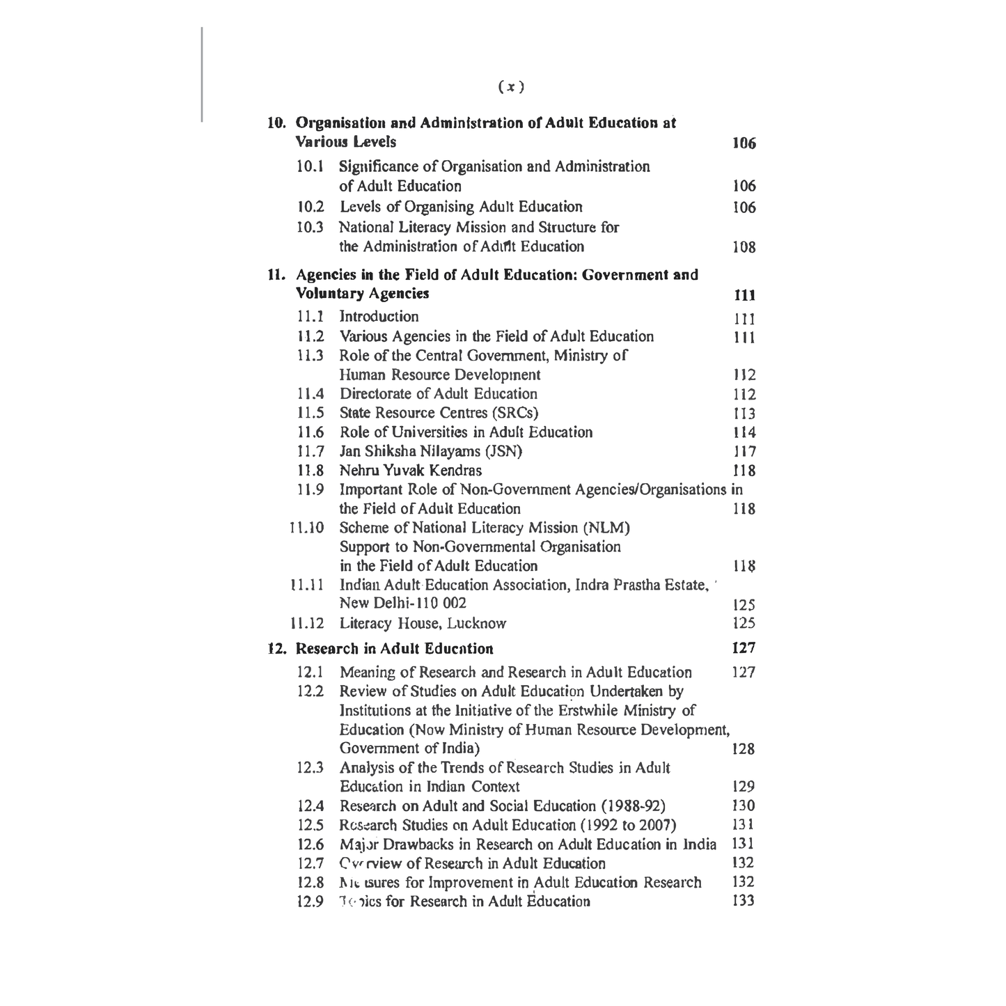 Adult Education (Theory and Practice)