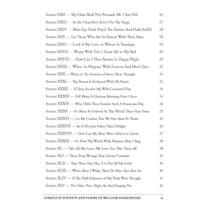 Complete Sonnets and Poems of William Shakespeare