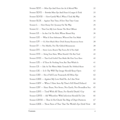 Complete Sonnets and Poems of William Shakespeare