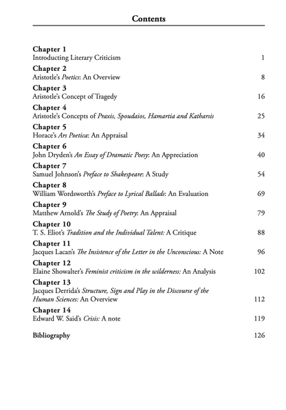 Literary Criticism and Theory: A Background