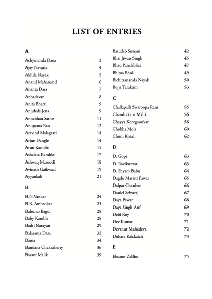 Dalit Writers of India