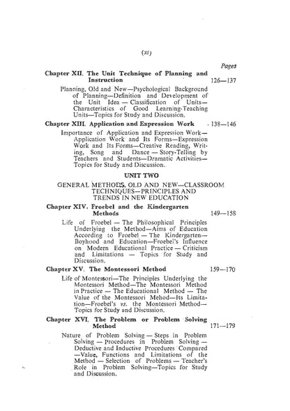 The Principles and Methods of Teaching