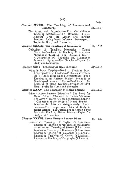 The Principles and Methods of Teaching