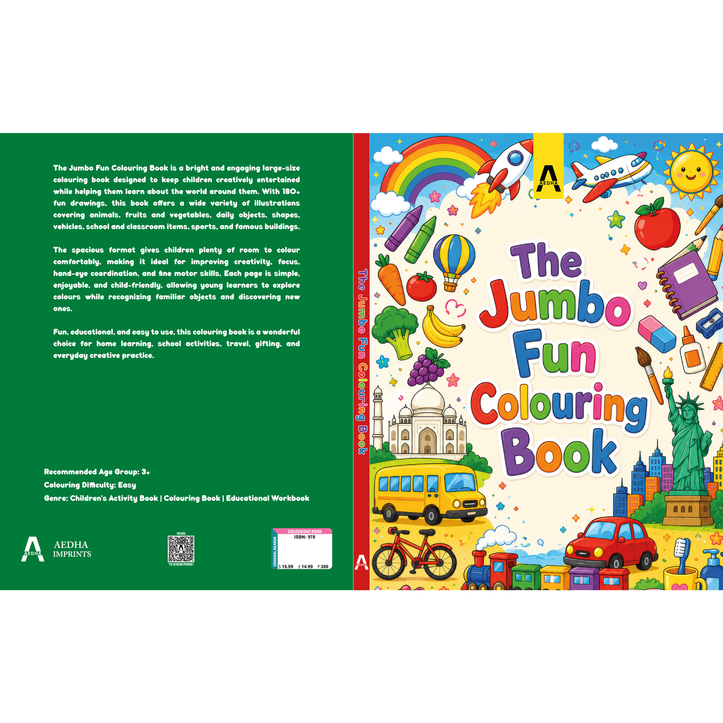 The Jumbo Fun Colouring Book