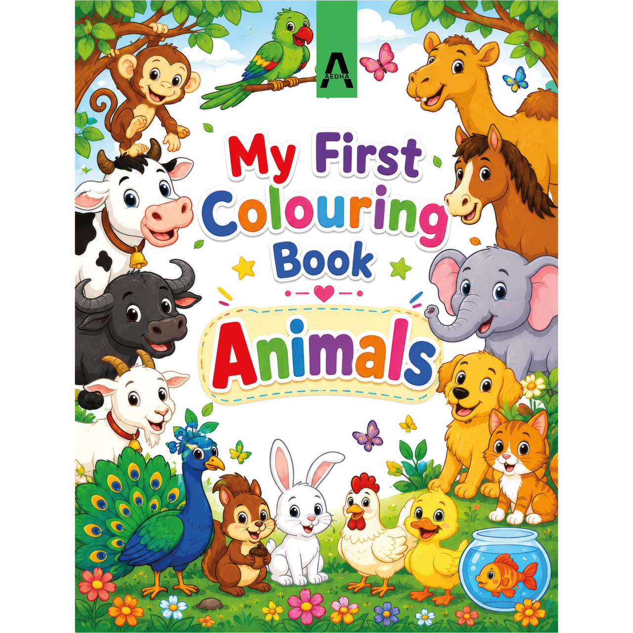 My First Colouring Book – Animals