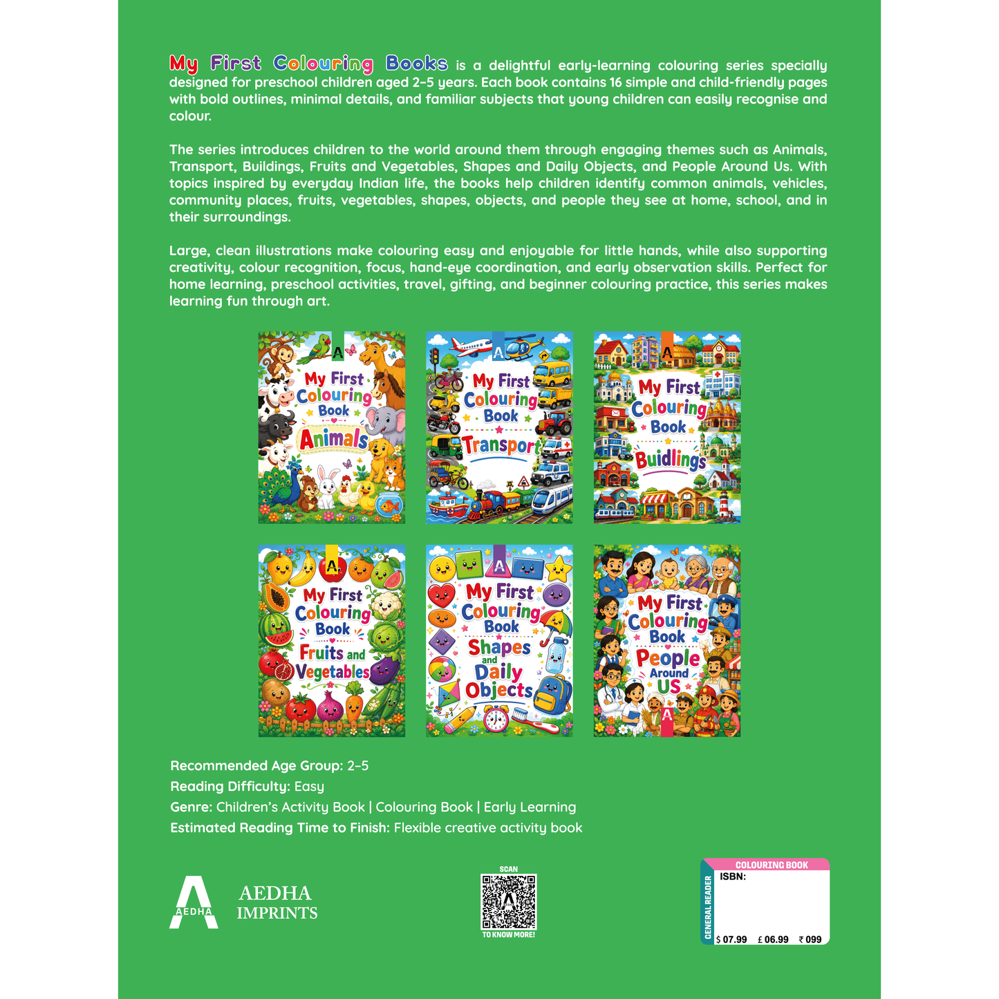 My First Colouring Book – Animals