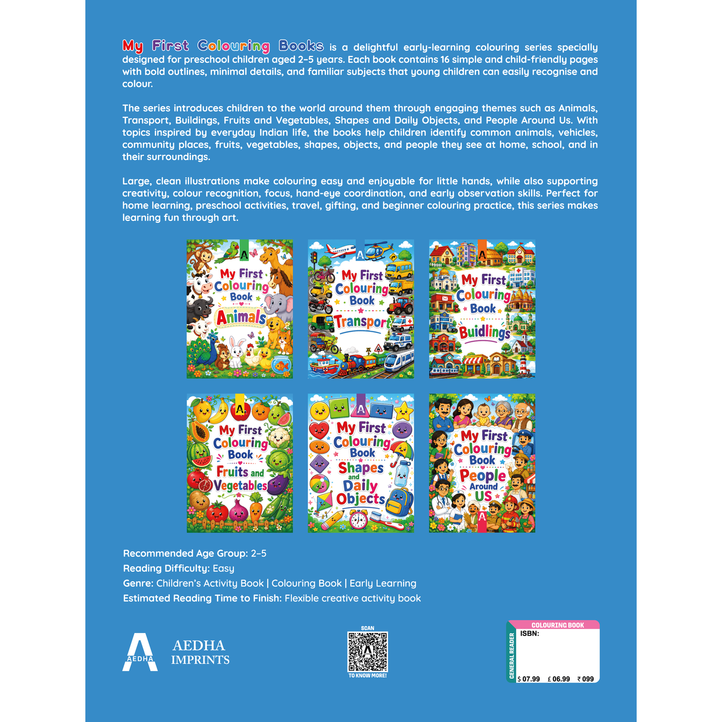 My First Colouring Book – Transport