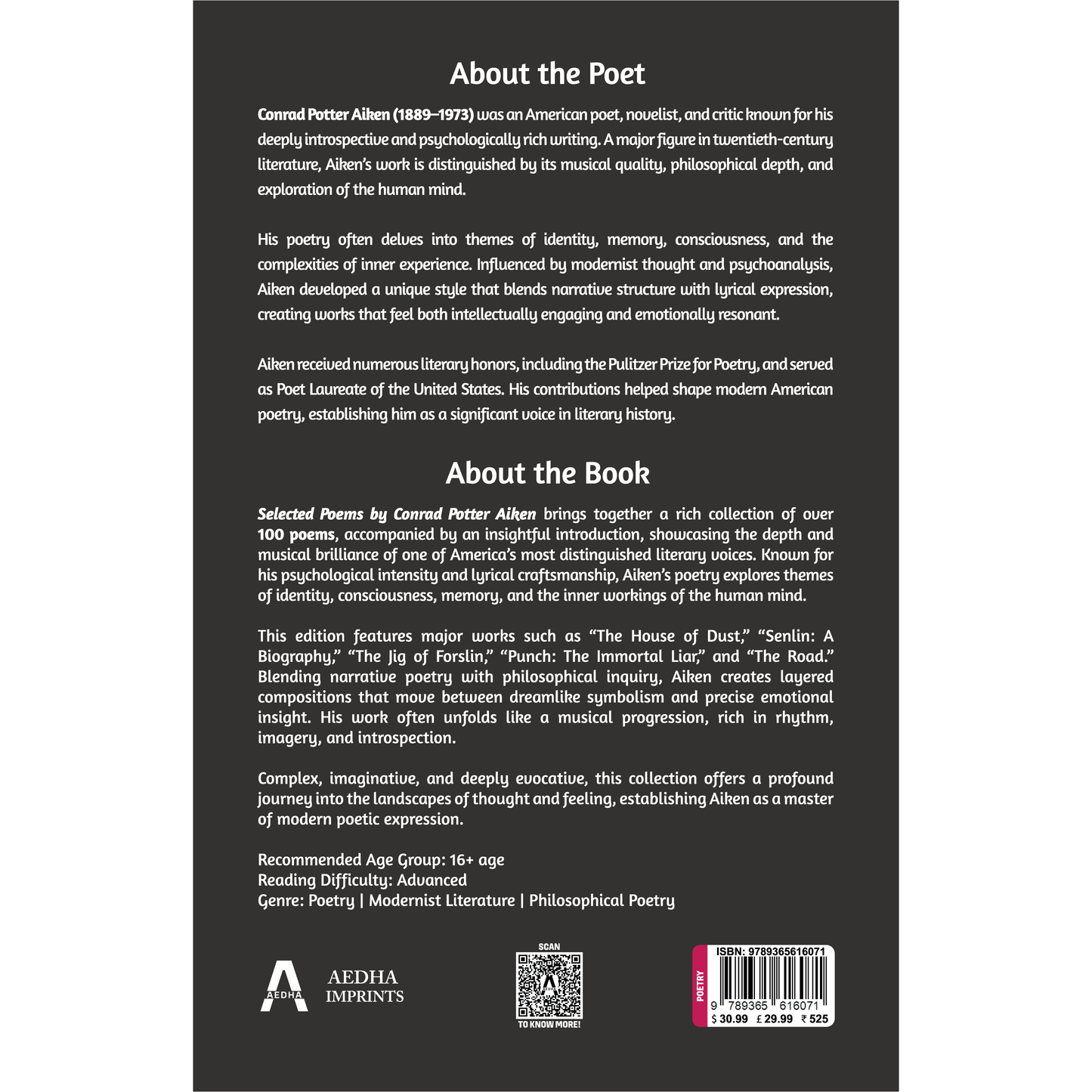 Selected Poems by Conrad Potter Aiken