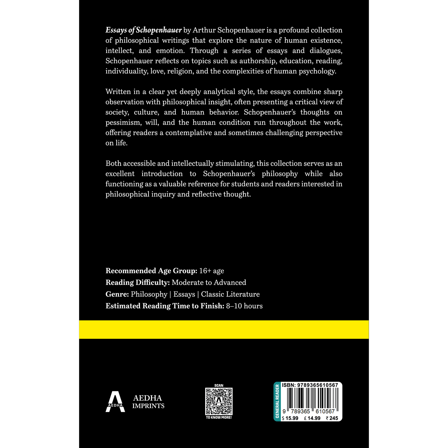 Essay of Schopenhauer