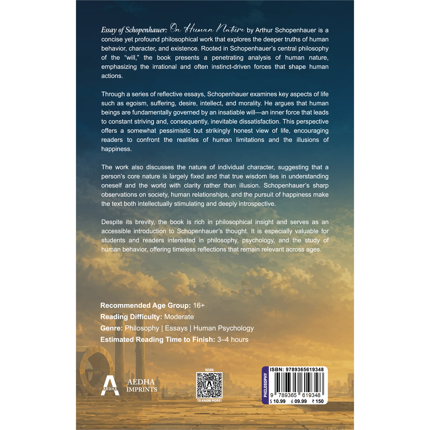 Essay of Schopenhauer: On Human Nature