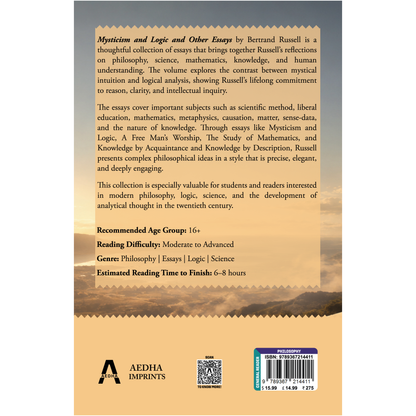 Mysticism and Logic and Other Essays