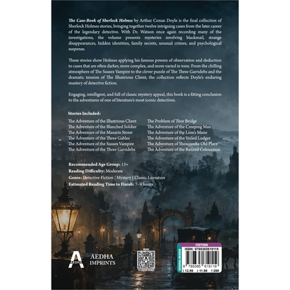 The Case-Book of Sherlock Holmes