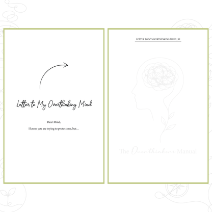 The Overthinkers Manual