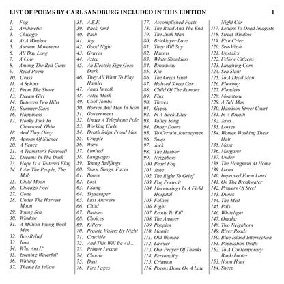 Selected Poems by Carl Sandburg