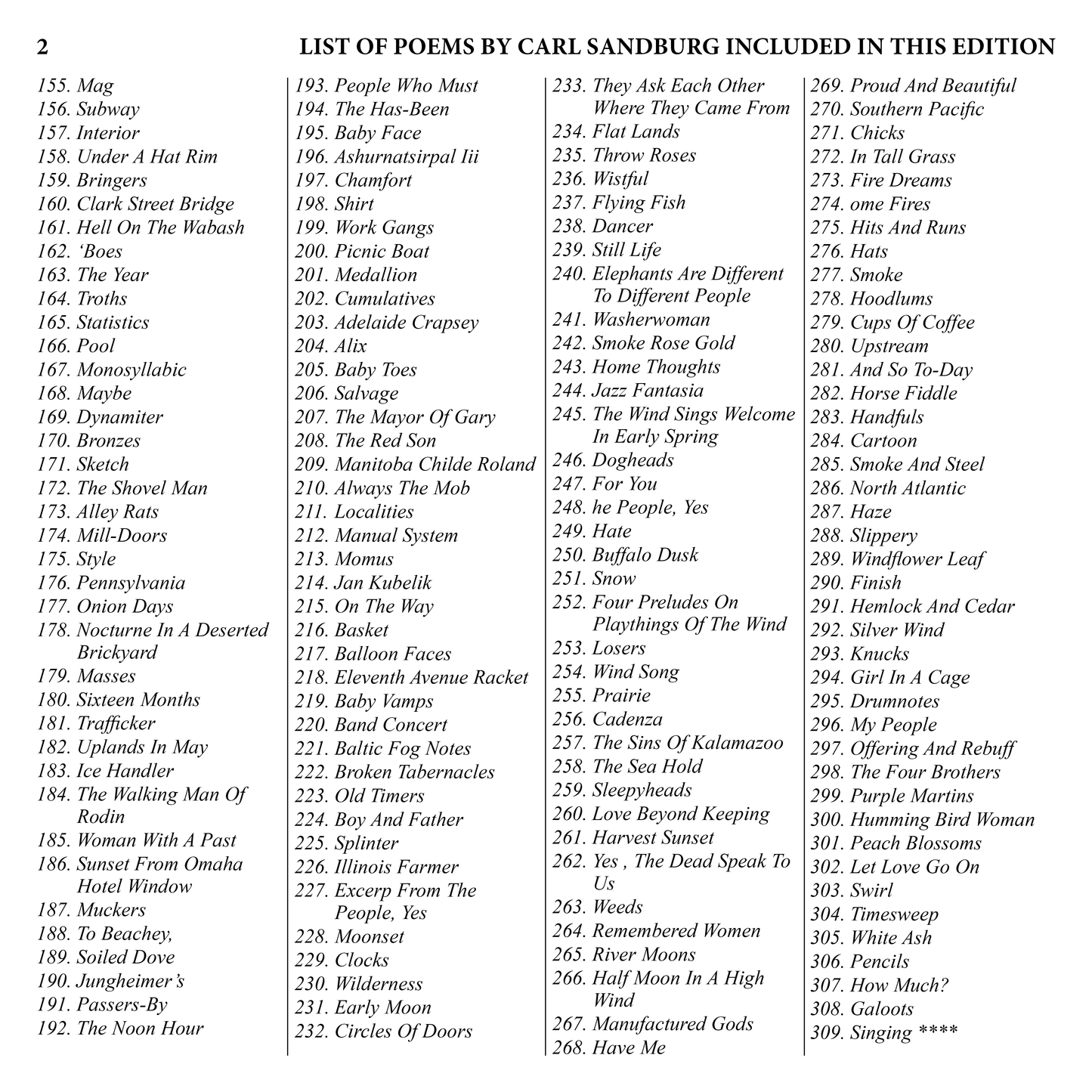 Selected Poems by Carl Sandburg